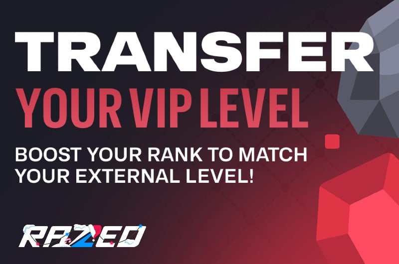 Razed Casino VIP Transfer